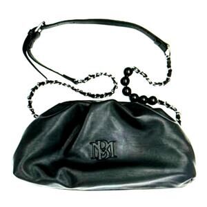 Badgley Mischka Wrapped Frame Crossbody - Black